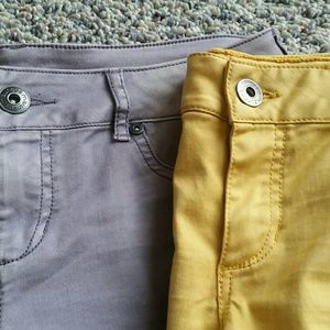 maurices colored skinny jeans